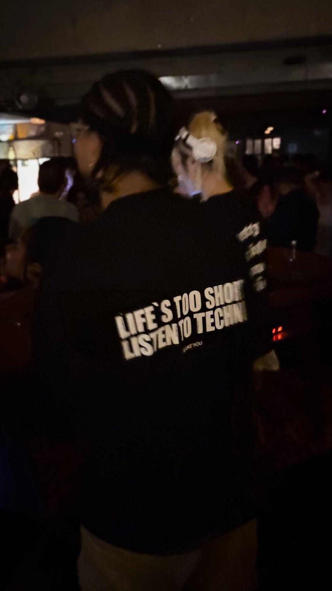 Listen to techno