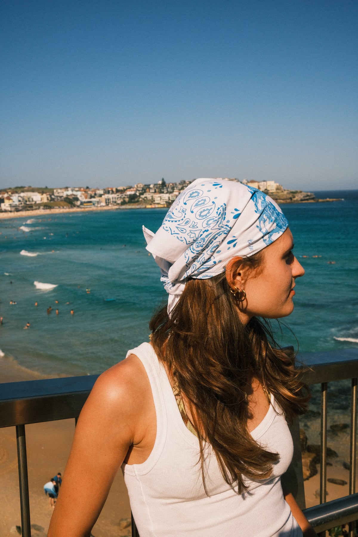 Bandana Be Like You en la playa