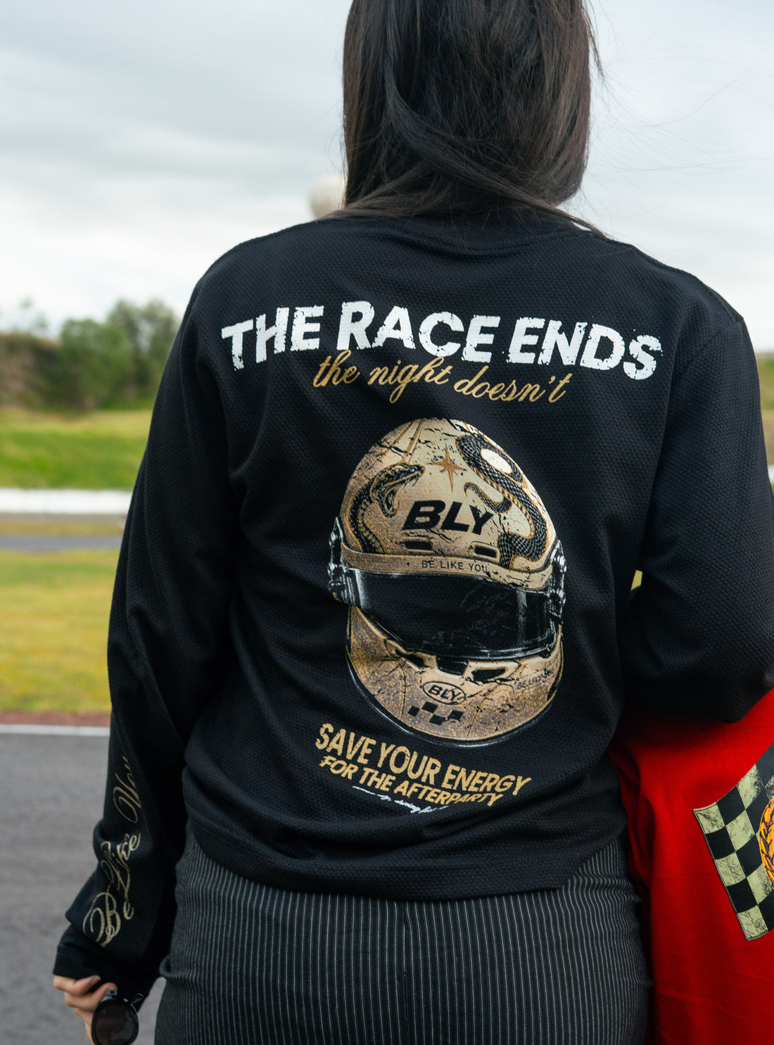 Camiseta manga larga The race
