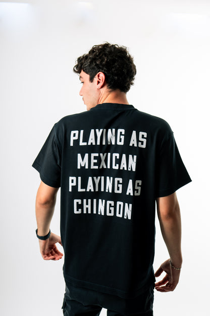 Oversize Playing as Mexican